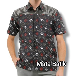 ผ้าบาติก ไซซ์ M L XL XXL XXXL Sogan Batik HRB026 สําหรับผู้ชาย