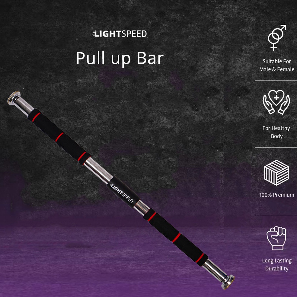พร้อมส่ง..!! LIGHTSPEED PULL UP BAR / ประตู CHINNING BAR / PULL UP / GYM
