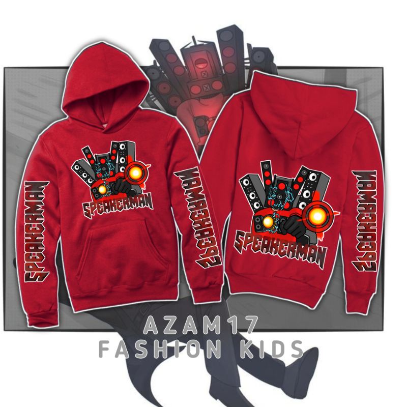 Hodie เสื้อกันหนาว เสื้อแจ็กเก็ต Titan Speakerman Skibidi สําหรับเด็ก