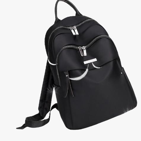 [ BKS ] IMPORTED BLACK WATERPROOF กระเป๋าเป้ผู้หญิง NURTURA TA380B5 SCHOOL WORK BACKPACK สําหรับผู้ห