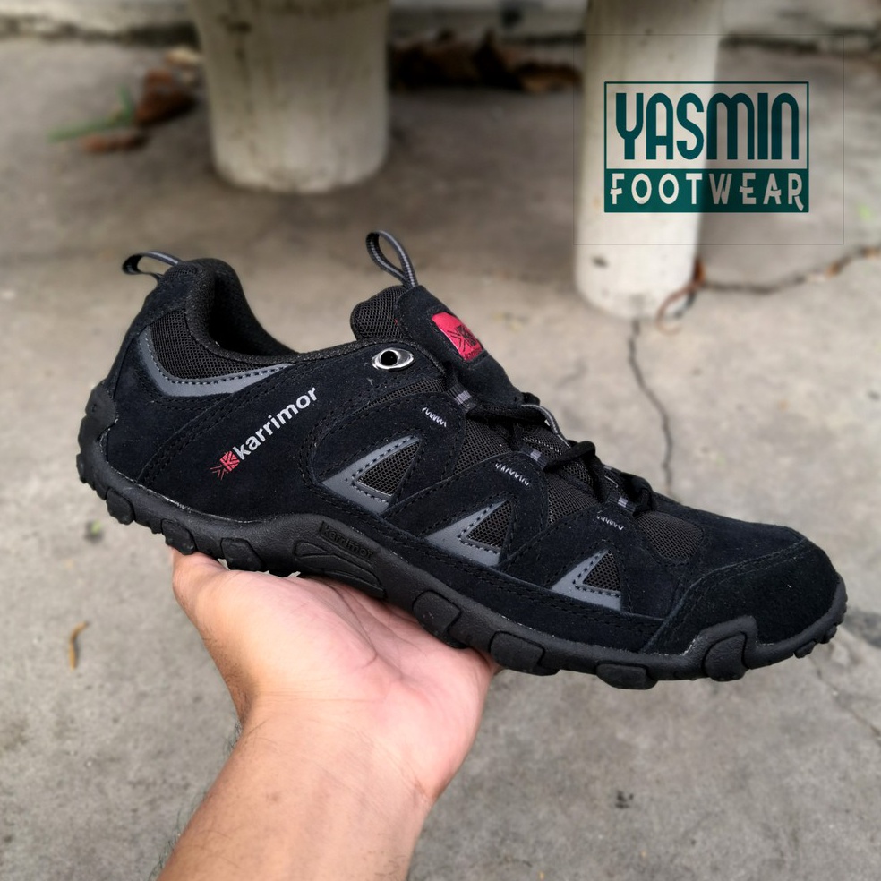 Karrimor Summit MTB Bike Shoes / Karimor Short Hiking Shoes Rubber Sole / Top Suede Leather Shoes