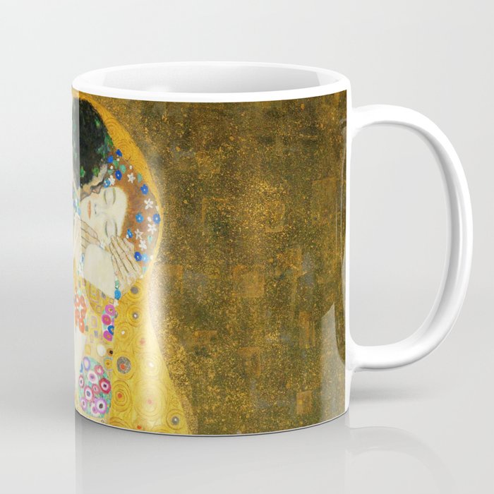 Gustav Klimt Mug Coffee Kiss