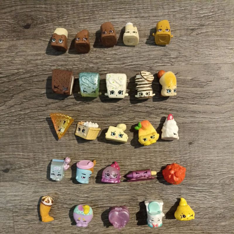 Shopkins Toys คอลเลกชันการแสดงตอนน่ารักใหม่สําหรับเด็ก