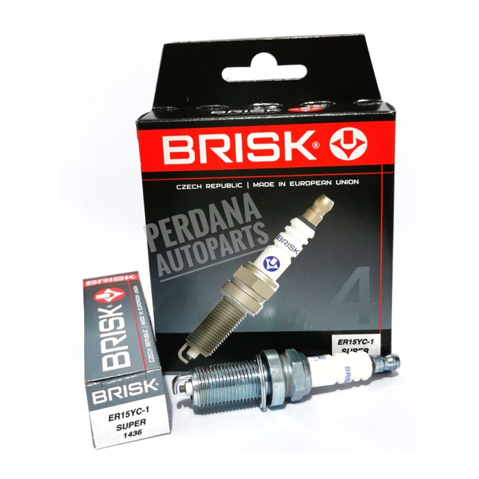 หัวเทียน Mitsubishi Xpander Grandis Mirage ดั้งเดิม Brisk Super Er15Yc1 รหัส Hm309