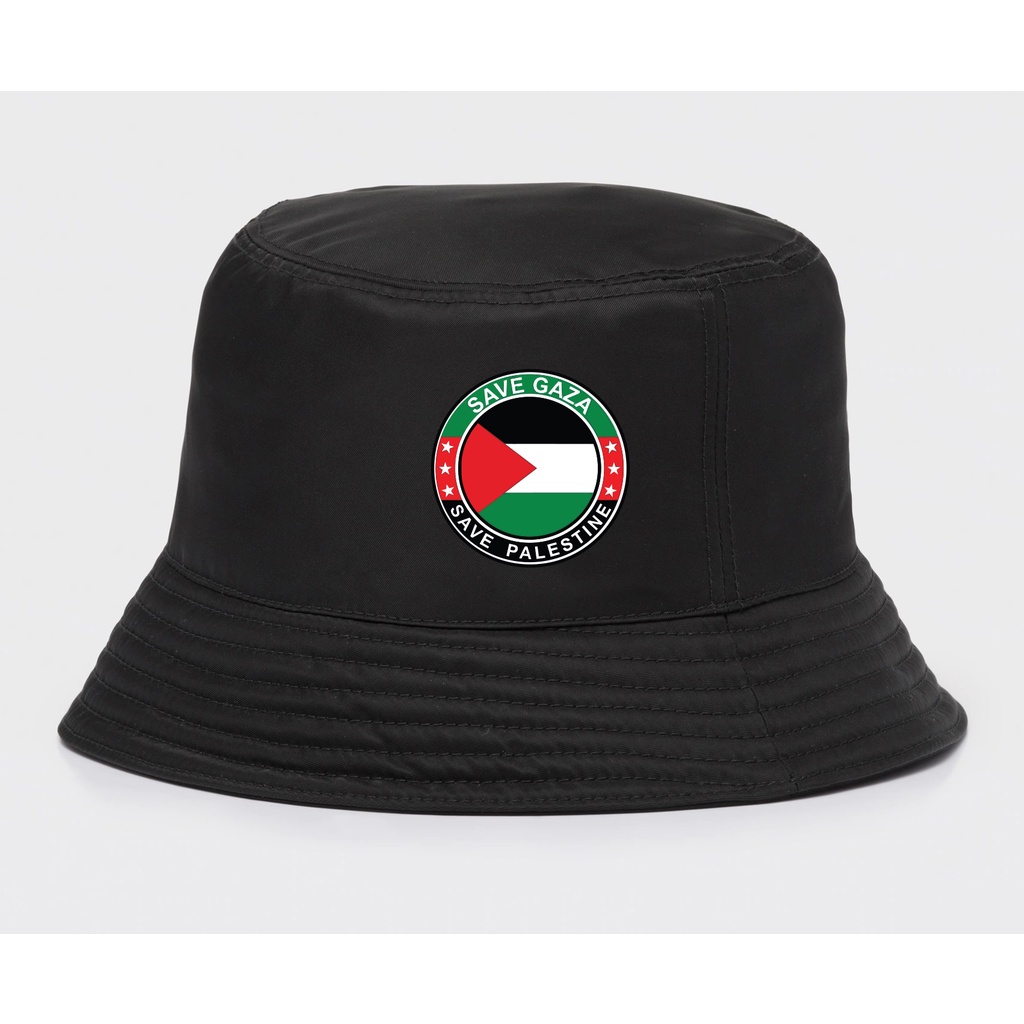 Save Gaza Save Palestine Palestine Flag Bucket Hat