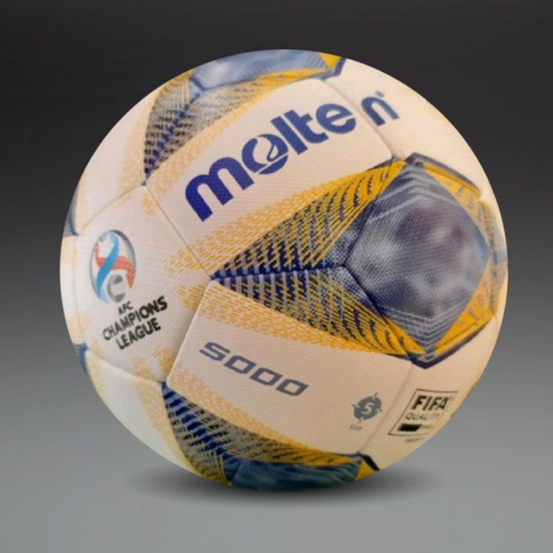 ลูกฟุตบอล Molten AFC Champions League Vontaggia 5000 ขนาด 5 สําหรับผู้ใหญ่