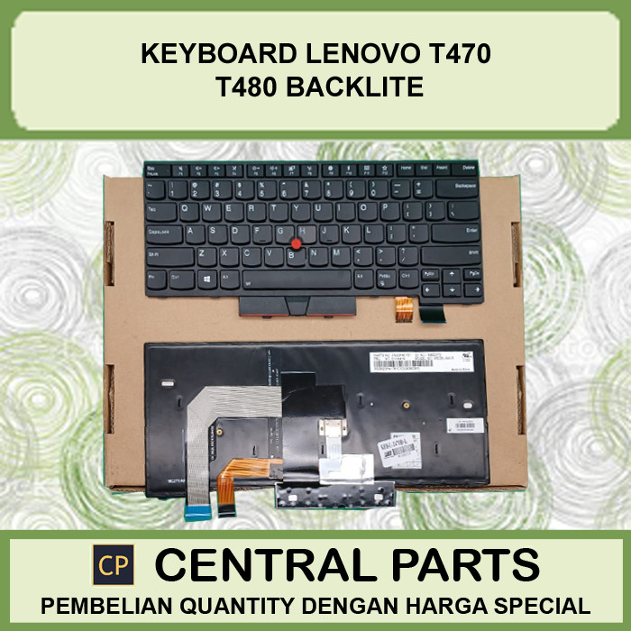 คีย์บอร์ดเรืองแสง Lenovo T470 T480