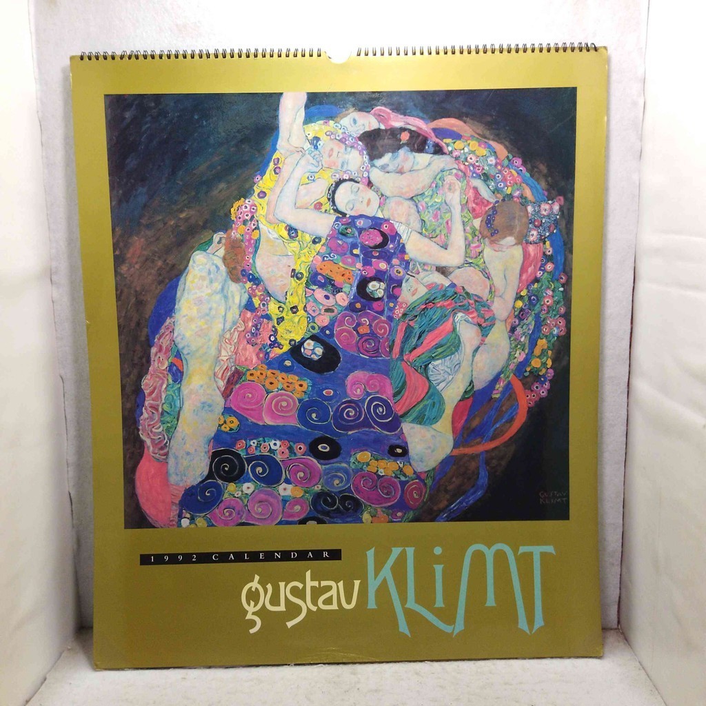 Gustav Klimt 1992 Calendar Art Import - ปฏิทินศิลปะ