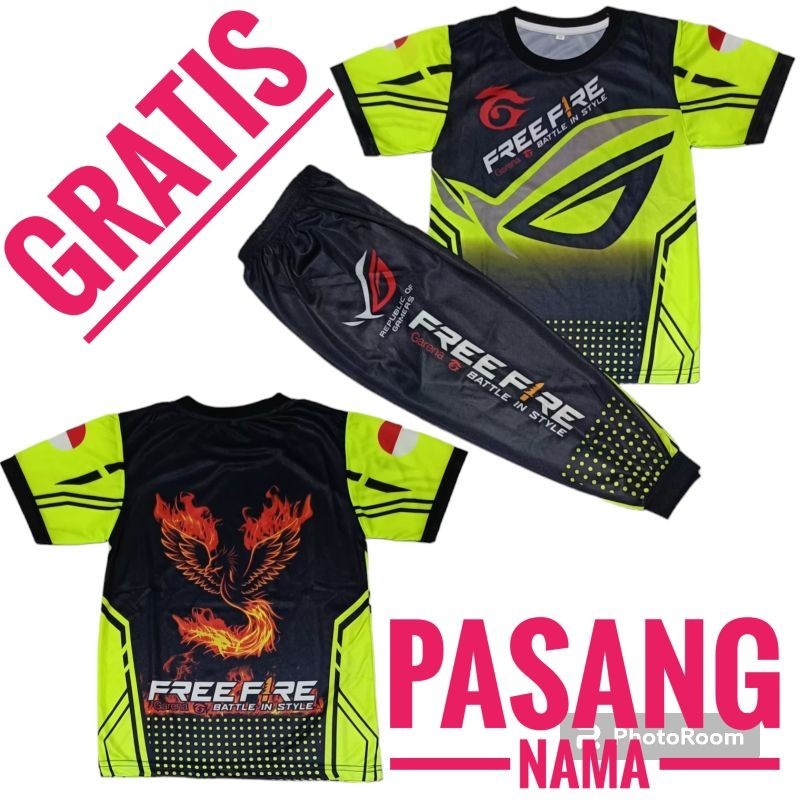 FREEFIRE ชุดเสื้อผ้าสําหรับเล่นเกม