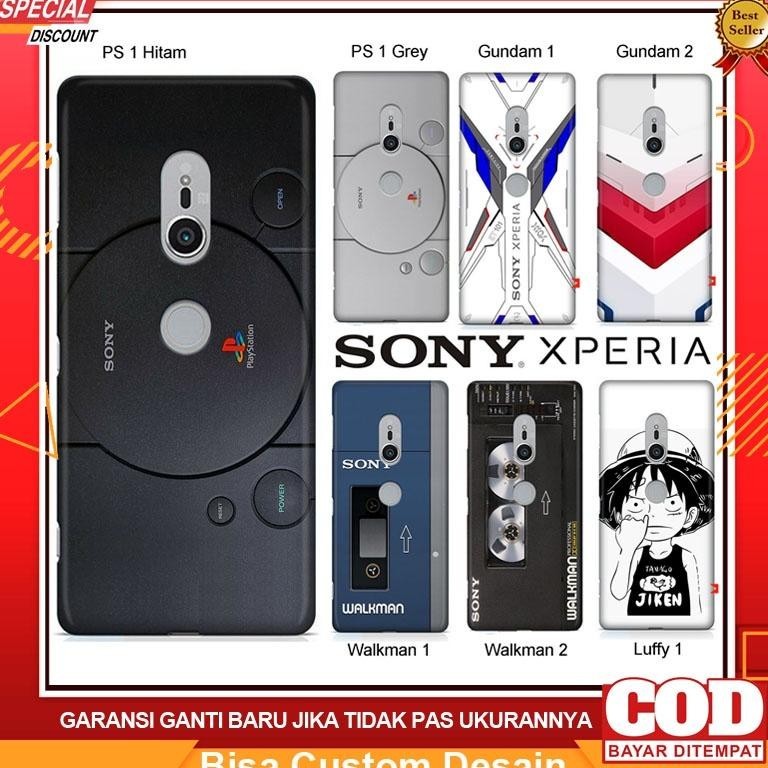 พร ้ อมปลอกแบบกําหนดเองเคสแข ็ งเคสแข ็ งHp Sony Experia Xperia 1 Xz Premium Xz/Xzs Xz1 Xz2 Xz2 Compact Xz2 Premium Xz3 Xz4 Case Cover Motif Playstation One Ps1