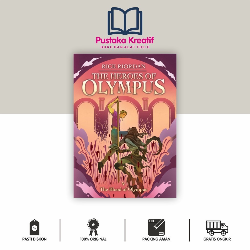 The Heroes Of Olympus 5: The Blood Of Olympus - Rick Riordan