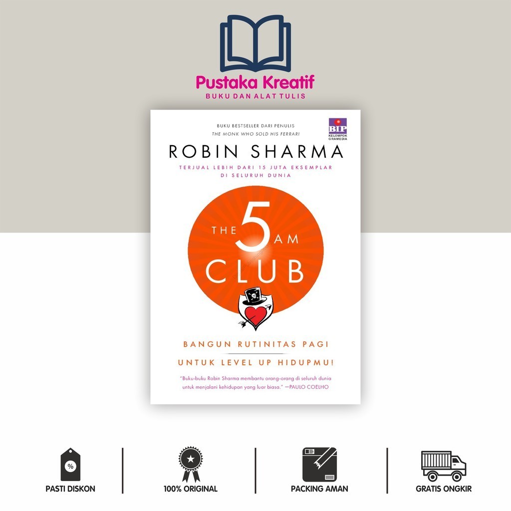 The 5 Am Club (ปกใหม่)-Robin Sharma