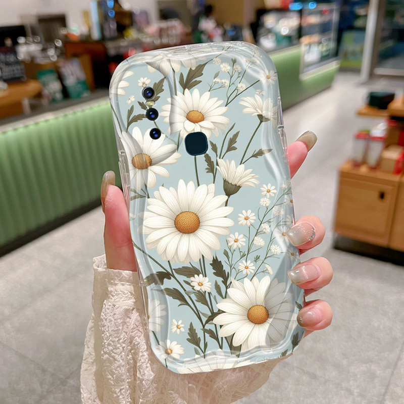 เคส HP VIVO V15 VIVO V15 Pro VIVO V20 Pro VIVO S7 เคสป้องกัน Full HP Protection Chrysanthemum สองสีป