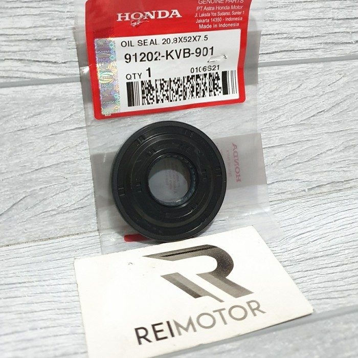 LETF CRANK AXLE SEAL VARIO 110 BEAT SCOOPY ORIGINAL ของแท้ AHM 91202-KVB-901