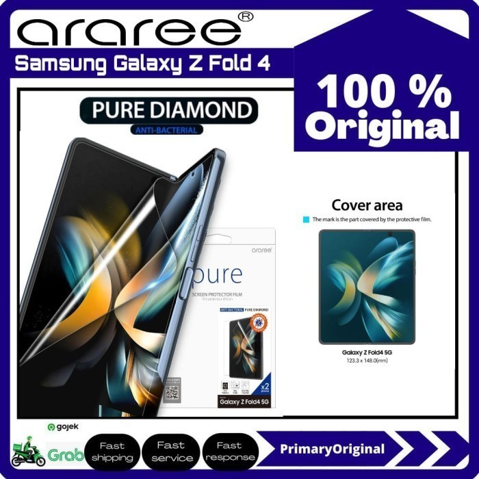 ฟิล์มกันรอยหน้าจอ ARAREE Samsung Z Fold 4 Fold4 ARAREE PURE DIAMOND - โฟกัสหลัก