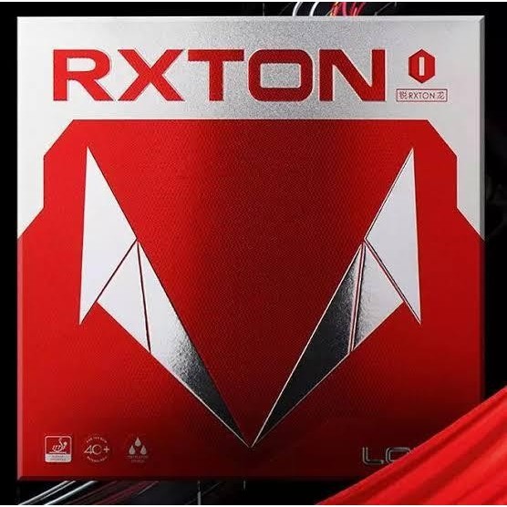 ไม้เบสบอล Pingpong LOKI RXTON 1 Red Original Rubber Table Tennis RXTON1