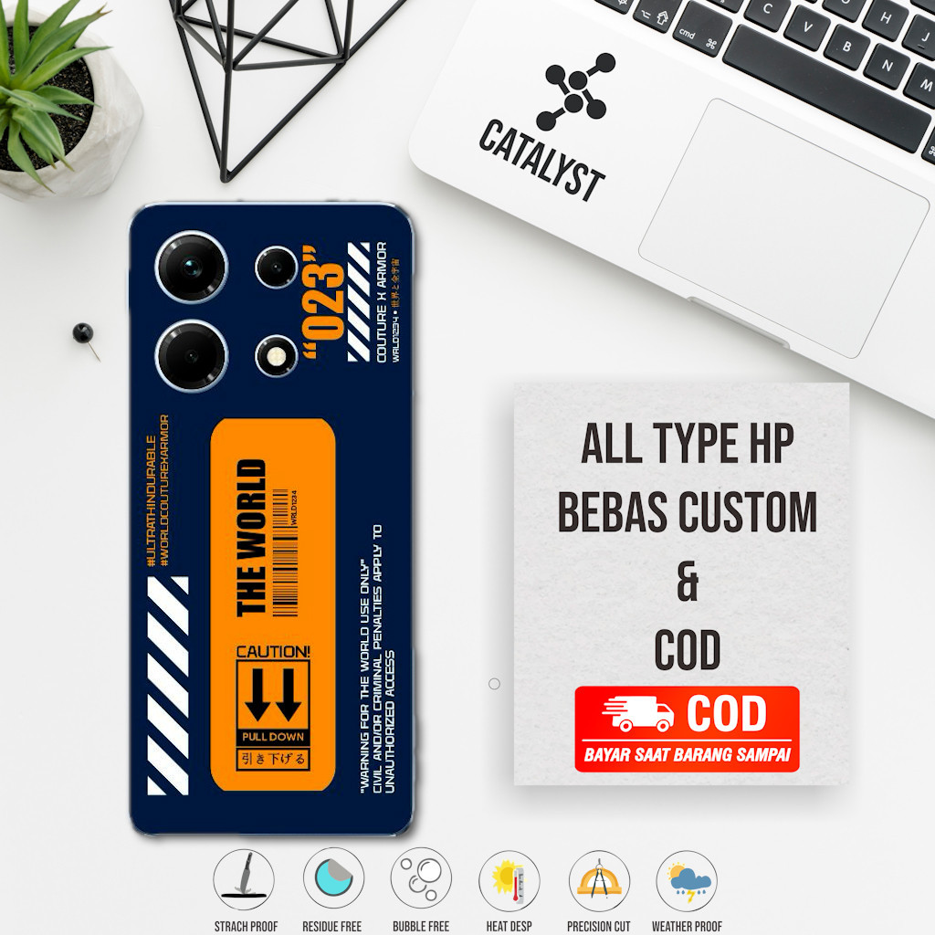 Skin Infinix note 30 back เท่านั้น - ซื้อ 1 แถม 2 - skn รหัส LUR9