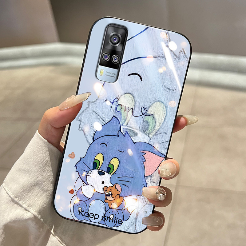HPปลอกสําหรับVIVO Y51 2020 Y51a 2020 Y31 2020 Y33 Y53s 4G Y50 Y30 Y30i Y67 Y66 V5 V5s V5 Lite V9 Pro