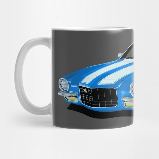 Chevrolet Camaro 1971 1971 แก้วกาแฟ Chevrolet Camaro แก้วกาแฟ