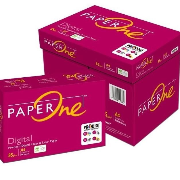 กระดาษ A4 HVS กระดาษ 80 แกรม one - กระดาษ A4 HVS 80 แกรม paperone