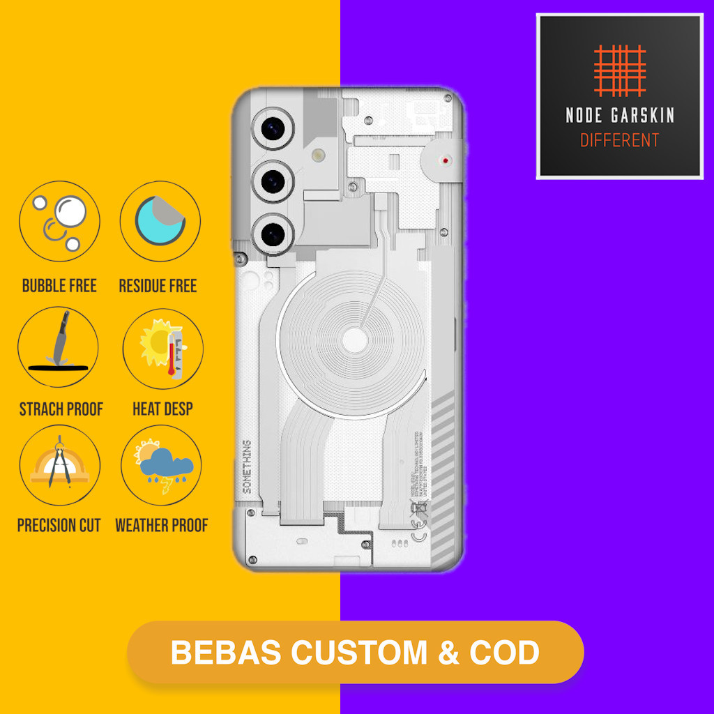 Garskin Skin Samsung S24 Fullbody หรือ Backonly - Something series Code - 6h6d