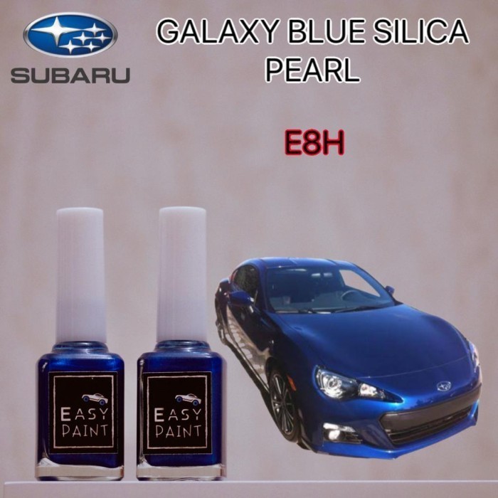 Galaxy Blue Silica Pearl Metallic E8H Subaru Metallic Blue Paint