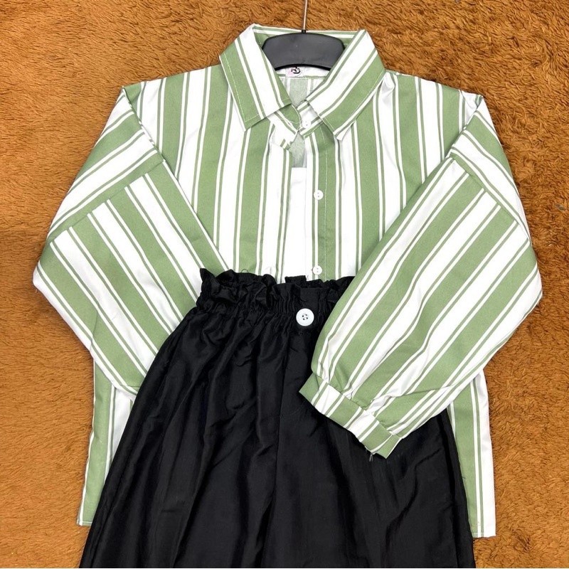 ชุดสตรี Bajju Suit One Set Teenage Onset Premium Sateen Rmaja Shirt and Pants Plus Trend Suit Womens