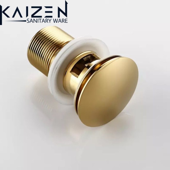 ล่าสุด Gold Doff Sink Drain/Overflow Sink Hole Cover