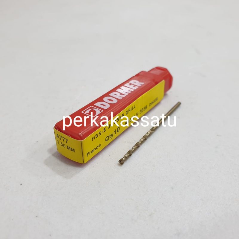 MATA DORMER A777 HSS-E BRONZE COBALT DRILL BIT 1.5 มม. 1.5 มม. A 777 JOBBER DRILL