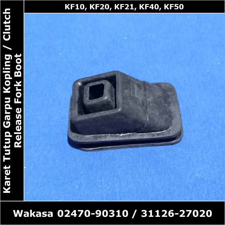 ฝาครอบบูทยาง คลัทช์ส้อม Toyota Kijang Kotak Doyok 1981-1985 KF20 KF21 4K 5K คลัทช์ Release Fork Boot