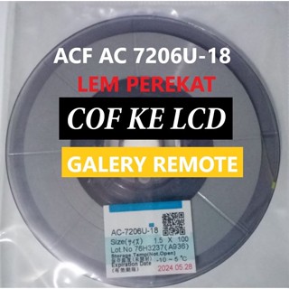 30 ซม./1 merter acf ac 7206u 18 ac-7206-18 กาว ยืดหยุ่น สายเคเบิล LCD LED กว้าง 1.5 มม. - บัดกรีตา T 40W หรือ 60W - ถอด G 450