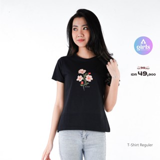  เสื้อยืด ลาย Edrea Black Kaos 1B000