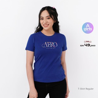 ใหม่!!! เสื้อยืด ลาย Calandra Royal Blue Kaos 1B000