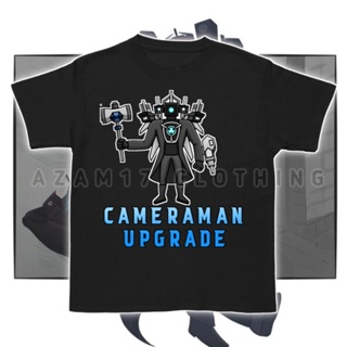 เสื้อยืด พิมพ์ลาย Titan Cameraman Skibidi สําหรับเด็กผู้ชาย และเด็กผู้หญิง