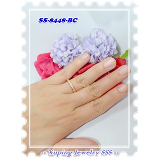 แหวนชุบทอง 18k SS-8448-BC แบรนด์แท้