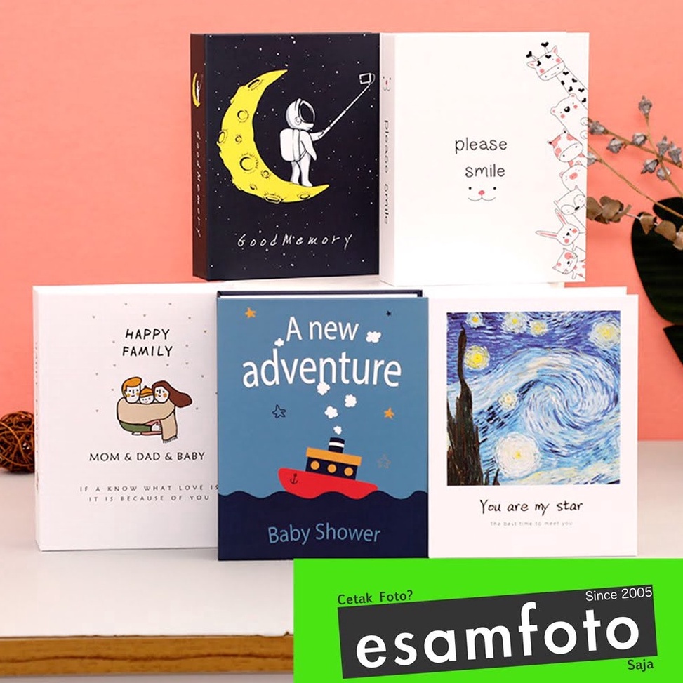 . อัลบั้มรูป 4R CLASSIC Motif (4x6 นิ้ว) 100 รูปในอัลบั้มรูป