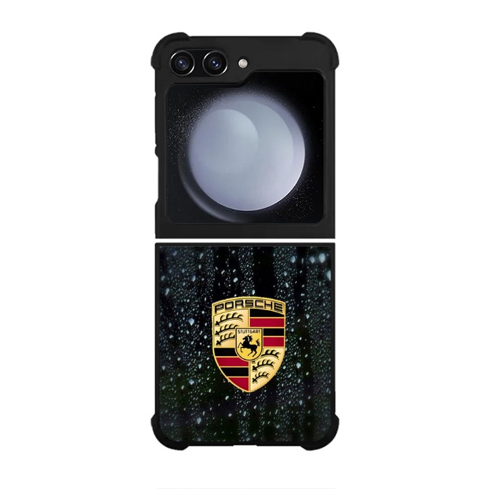 Case Casing Softcase Hardcase Samsung Galaxy Z Flip 5 5G Porsche Logo P1626