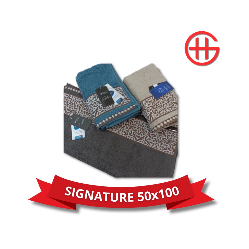 GH Terry Palmer Signature Towel Kachiwa Motif 50x100