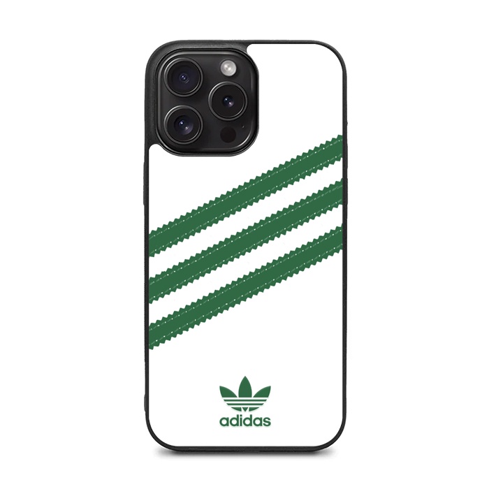 เคสโทรศัพท์มือถือ ลาย Adidas Samba สีขาว สีเขียว สําหรับ Iphone 15 14 13 12 11 X Xs Xr Pro Max Mini Plus