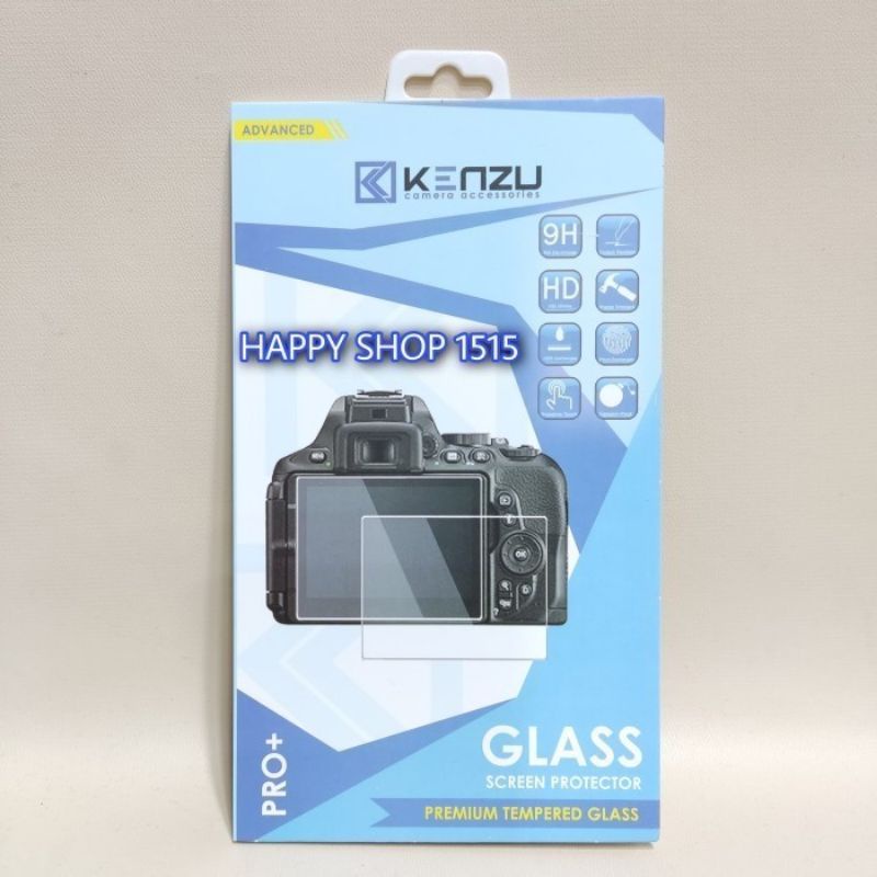 KENZU TEMPERED GLASS สําหรับ CAMERA CANON G7X mark II กระจกป้องกันรอยขีดข่วน