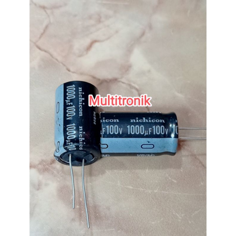 Nichicon 1000uf 100v elco 1000uf 100v