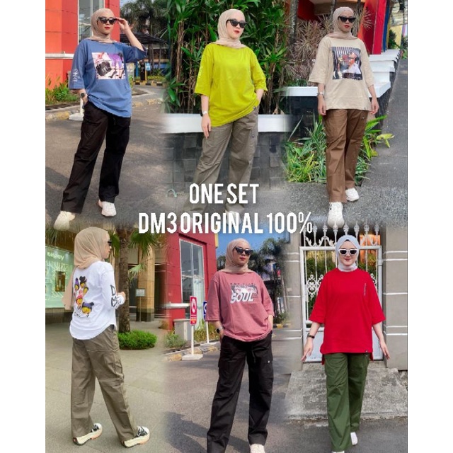 Vrn ID - ONE SET DM3 ORIGINAL/SET CARGO PANTS DM3/LATEST SET DM3