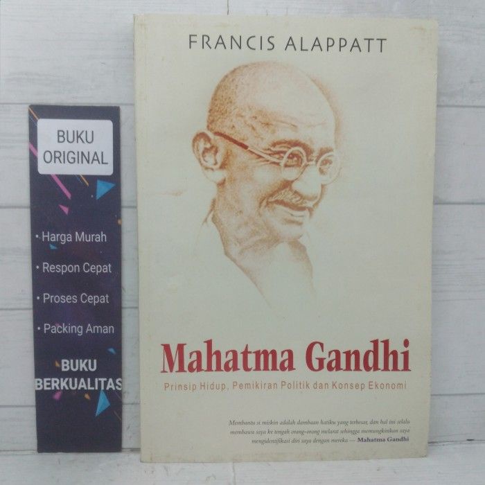 หนังสือ Francis Alappatt Mahatma Gandhi