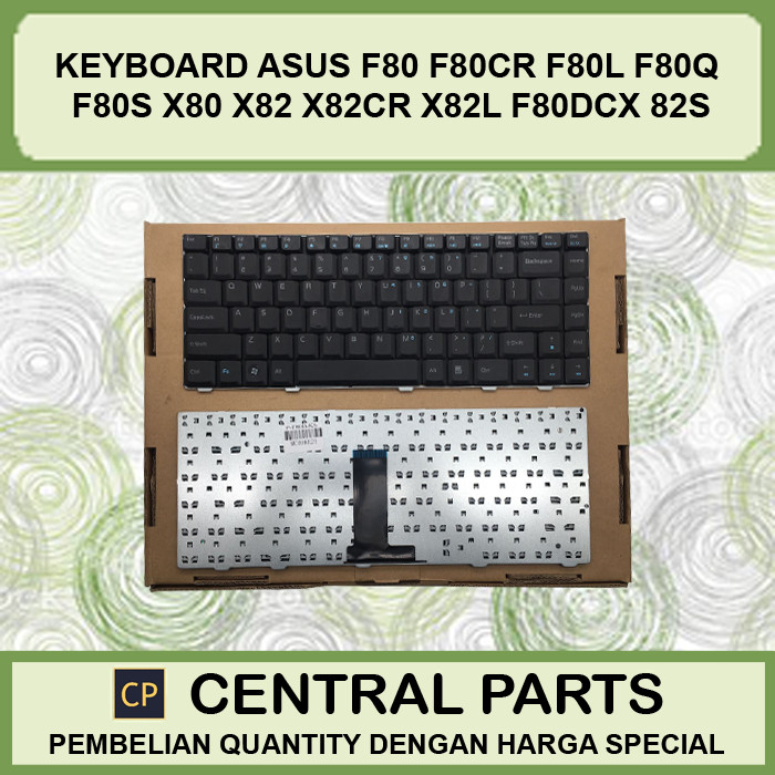 Asus F80 F80CR F80L F80Q F80S X80 X82 X82CR X82L F80DCX แป้นพิมพ์แล็ปท็อป