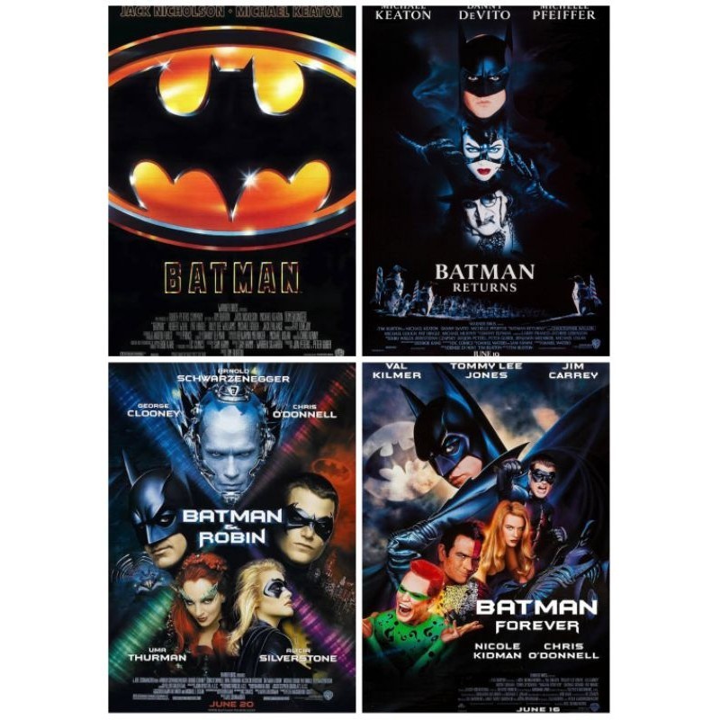 Batman Dvd 1234 (4 แผ่น)