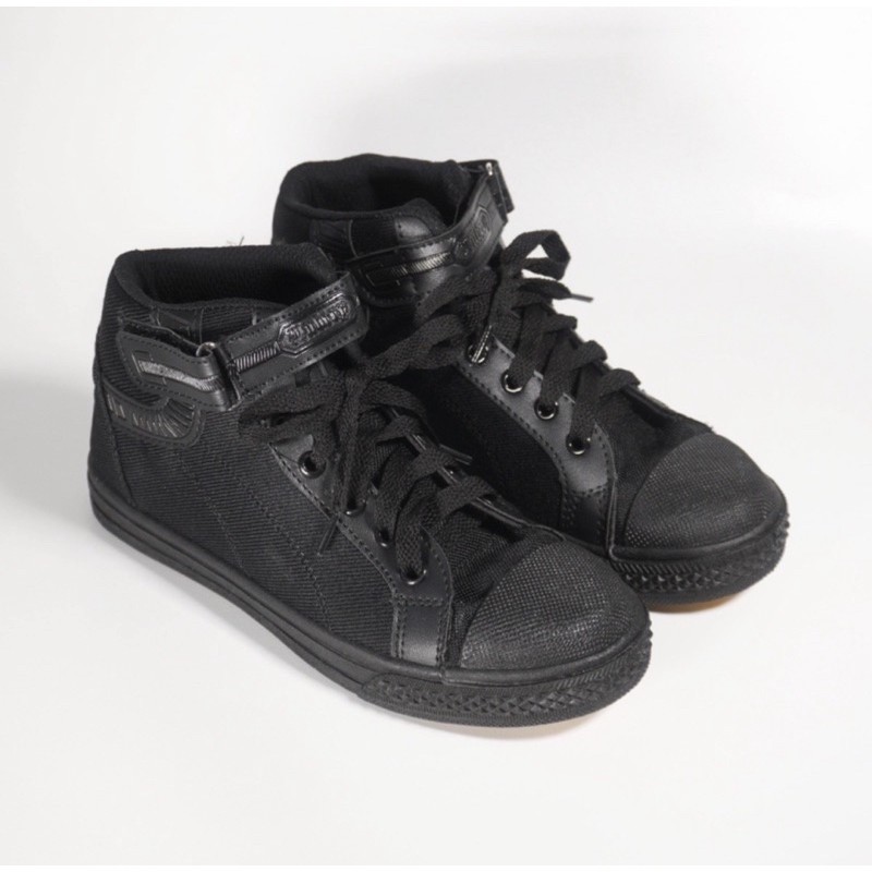 Lubery Zlatan School Shoes Boots สําหรับวัยรุ่นและผู้ใหญ่ - สีดํา