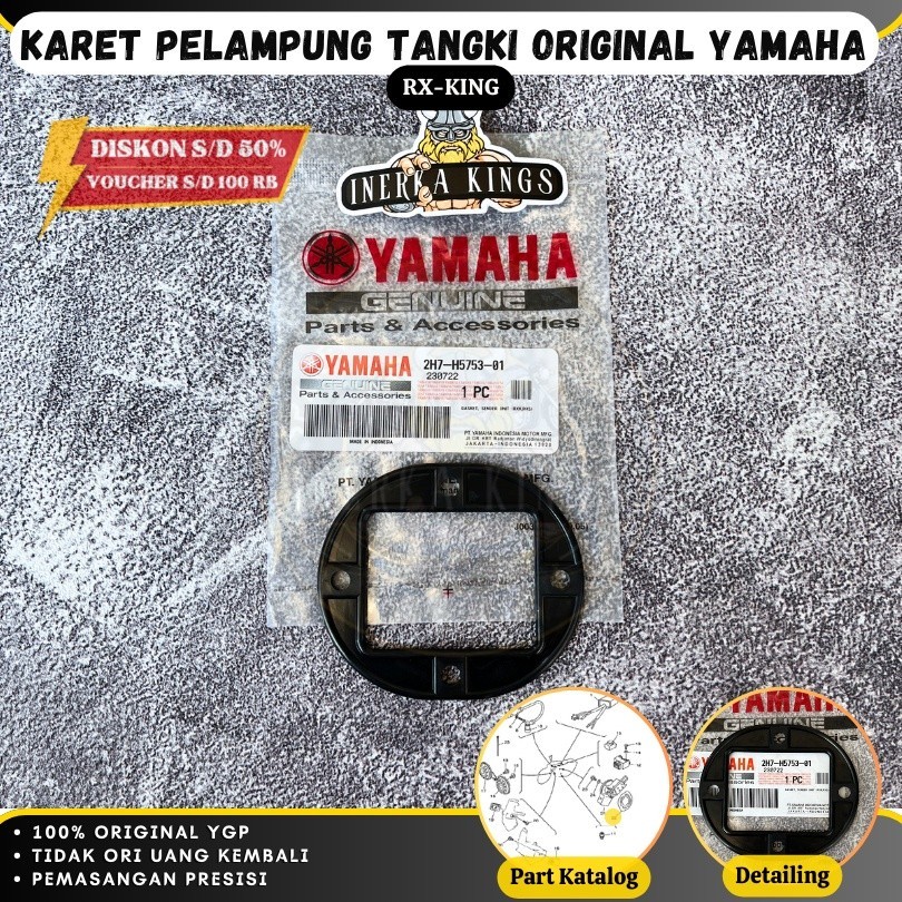 Original Rxk Rxs Rx King ถังเบนซินลอยฝาครอบยาง 2H7-H5753-00