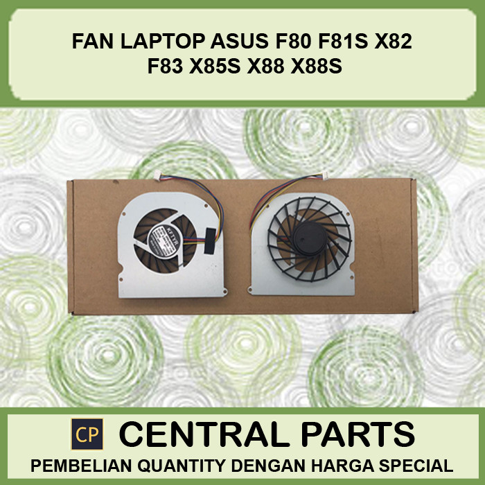 พัดลม Asus F80 F81S X82 F83 X85S X88 X88S