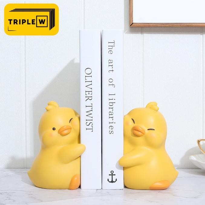 Triple W Book Divider Duck Book Stand Holder Table Display การตกแต ่ งที ่ ดีที ่ สุด