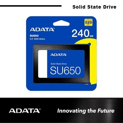 Ssd ADATA ULTIMATE SU650/SU 650 SSD 240GB/240GB คุณภาพดีที่สุดดั้งเดิม